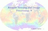 1 Remote Sensing and Image Processing: 9 Dr. Hassan J. Eghbali.