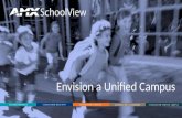 Envision a Unified Campus. PRODUCT SOLUTIONS BELL & PA|CONSOLIDATED SYSTEMS  Why SchoolView Bell & PA? REDUCE classroom interruptions.