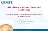 DRAWING ON EXPERIENCE … BUILDING ON STRENGTH Six Storey Wood-Framed Buildings Unique Structural Opportunities & Challenges Kurt Ruhland, P.Eng. Director,