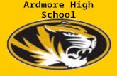 Ardmore High School. "The mission of Ardmore High School is to provide appropriate learning opportunities that promote academic, physical, and ethical.