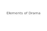 Elements of Drama. What is Drama? Drama is different from other forms of literature because it is written to be performed. When you read a drama, you.