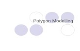 Polygon Modelling. 3D Representation Wire frame NURBS surface Solid Voxel Mesh.