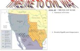 1846-48 = MEXICAN WAR –1. Summary of Events –2. Results/Significance/Importance.