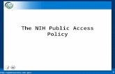 Http://publicaccess.nih.gov/ 111 The NIH Public Access Policy.