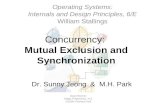Concurrency: Mutual Exclusion and Synchronization Operating Systems: Internals and Design Principles, 6/E William Stallings Dave Bremer Otago Polytechnic,