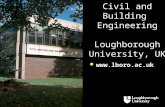Civil and Building Engineering Loughborough University, UK  .