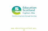 Www.educationscotland.gov.uk. Transforming lives through learning Creative Revolution Truths and Misconceptions.