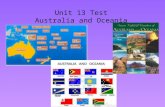 Unit 13 Test Australia and Oceania. What is the theory about how the earliest people arrived in Australia and Oceania? Sailing from Southeast Asia to.