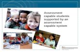Assessment capable students supported by an assessment capable system.