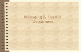 Managing A Payroll Department. Basic Management Theories 4 Situational Leadership 4 Principle-Centered Leadership 4 Empowerment Theory No one way is the.