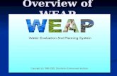Overview of WEAP. Water Evaluation and Planning System WEAP A generic, object-oriented, programmable, integrated water resources management modelling.