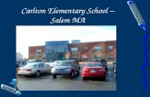 Carlton Elementary School – Salem MA. Outside front entrance.