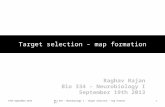 19th September 2013Bio 334 - Neurobiology I - Target selection - map formation1 Target selection – map formation Raghav Rajan Bio 334 – Neurobiology I.