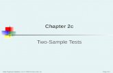 Basic Business Statistics, 11e © 2009 Prentice-Hall, Inc. Chap 10-1 Chapter 2c Two-Sample Tests.