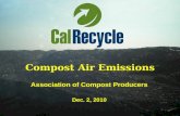Compost Air Emissions Association of Compost Producers Dec. 2, 2010.
