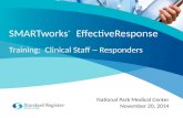 SMARTworks ® EffectiveResponse Training: Clinical Staff – Responders National Park Medical Center November 20, 2014.