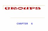 CHAPTER 6. SOCIAL GROUPS  The clusters of people with whom we interact in our daily lives FORMAL ORGANIZATIONS  Huge corporations & other bureaucracies.