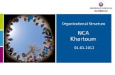 Organizational Structure NCA Khartoum 01.01.2012.