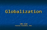 GlobalizationGlobalization CMN 2168 Florian Grandena, PhD. CMN 2168 Florian Grandena, PhD.