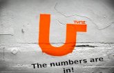 The numbers are in!. Source: Nielsen TAM/E-tam 1,392,400 people tuned into watch TVNZ U in the last 4 weeks Source: Nielsen TAM (),