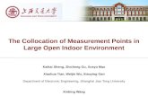 The Collocation of Measurement Points in Large Open Indoor Environment Kaikai Sheng, Zhicheng Gu, Xueyu Mao Xiaohua Tian, Weijie Wu, Xiaoying Gan Department.
