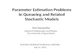 Parameter Estimation Problems in Queueing and Related Stochastic Models Yoni Nazarathy School of Mathematics and Physics, The University of Queensland.