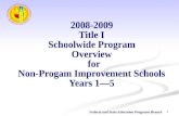 1. 2 Title I, Part A Purpose of Power Point Purpose of No Child Left Behind Act of 2001 (NCLB) Purpose of Title I Definition of supplemental funds Definition.