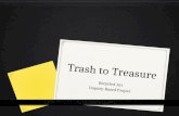 Trash to Treasure Recycled Art Inquiry-Based Project.