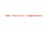 Web Services Components. Objectives of Chapter 8 Web Service Components Introduce the Web service framework Introduce concepts of Web service components.