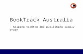 1 BookTrack Australia - helping tighten the publishing supply chain.