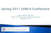 Helen Pelersi, Director Office of Processing & Taxpayer Services May 26, 2011 5/26/2011 Slide 1.
