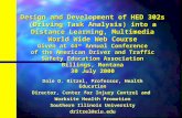 Design and Development of HED 302s (Driving Task Analysis) into a Distance Learning, Multimedia World Wide Web Course Given at 44 th Annual Conference.