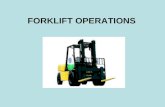 FORKLIFT OPERATIONS. OSHA Standard 29 CFR Part 1910.178 Requires all forklift operators receive safety training before operating any type of forklift.