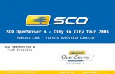 Www.sco.com 1 SCO OpenServer 6 Tech Overview SCO OpenServer 6 - City to City Tour 2005 Roberto Zini - Strhold Evolution Division.