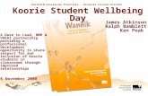 Koorie Student Wellbeing Day A Dare to Lead, NMR & VAEAI partnership providing a professional development opportunity to share respect for and inclusion.
