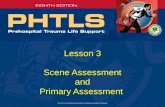 Lesson 3 Scene Assessment and Primary Assessment.