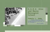 A.G.B.U. Alex and Marie Manoogian School Pamela L. Eddy “ If you want to truly understand something, try to change it” -Kurt Lewin.