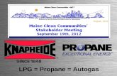 LPG = Propane = Autogas. Why Knapheide? 164 Year Old Company Owned and Operated by the Founding Family Nation’s largest Manufacturer of Service Bodies,