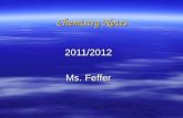 Chemistry Notes 2011/2012 Ms. Feffer. Chemistry Notes Question: Question: How is an element different from a compound? Answer: Element = Compound =