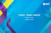 Python – Raster Analysis Kevin M. Johnston Nawajish Noman.