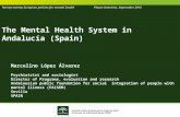 Twenty-twenty European policies for mental health Piazza Armerina, September 2013 The Mental Health System in Andalucía (Spain) Marcelino López Álvarez.