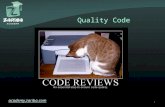 Quality Code academy.zariba.com 1. Lecture Content 1.Software Quality 2.Code Formatting 3.Correct Naming 4.Documentation and Comments 5.Variables, Expressions.