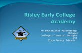 An Educational Partnership Between College of Coastal Georgia and Glynn County Schools RECA.