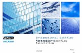 International Backflow Perspective Australian Backflow Association Gary Ashwood 31 July, 2015.
