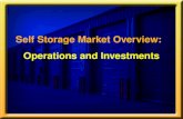 Self Storage Market Overview: Operations and Investments.