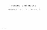 ©2012, TESCCC Panama and Haiti Grade 6, Unit 3, Lesson 2.