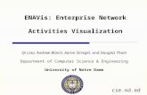 ENAVis: Enterprise Network Activities Visualization Qi Liao, Andrew Blaich, Aaron Striegel, and Douglas Thain Department of Computer Science & Engineering.