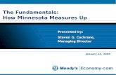 The Fundamentals: How Minnesota Measures Up Presented by: Steven G. Cochrane, Managing Director Presented by: Steven G. Cochrane, Managing Director January.