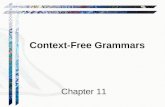 Context-Free Grammars Chapter 11. Languages and Machines.