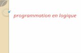 Programmation en logique. LOGIC PROGRAMMING science of reasoning algorithm = logic + control purely based on rules and facts artificial intelligence declarative.